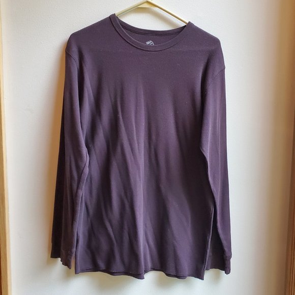 Division 55 Brown Crew Neck Jersey Size Large - Picture 1 of 13